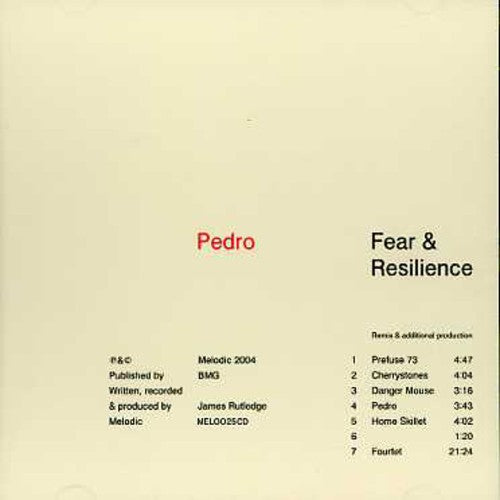 Pedro - Fear & Resilience - Music CD