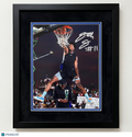 Josh Jackson Kansas Jayhawks Signed Basketball 11x14 Custom Framed Photo PSA