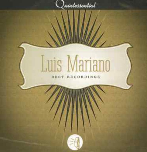 Mariano,luis - Best Recordings 20 Tracks - Music CD