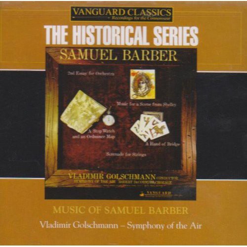 Golschmann,vladimir / Symphony Of The Air - Music Of Samuel Barber - Music CD