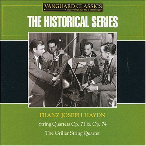 Haydn / Griller String Quartet - Haydn: String Quarterts Op 71 & Op 74 - Music CD