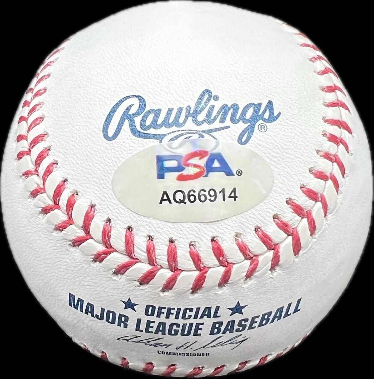 Addison Russell Signed MLB Baseball PSA Chicago Cubs