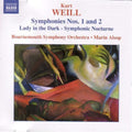 Weill / Alsop / Bournemouth So - Symphonies 1 & 2 - Music CD