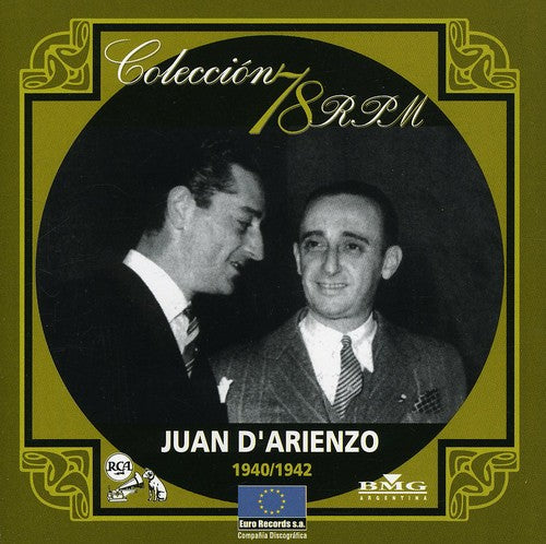D'arienzo,juan - Coleccion 78 R.p.m. 1940-1942 - Music CD