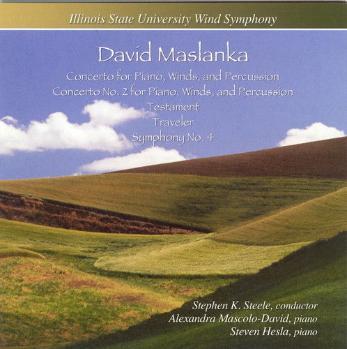 Maslanka Steele / Mascolo-david / Hesla - Concertos / Symphony 4 - Music CD