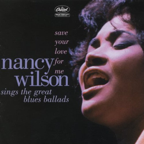 Wilson,nancy - Save Your Love For Me - Music CD