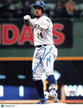 Hernan Perez Milwaukee Brewers Signed 8x10 Photo PSA