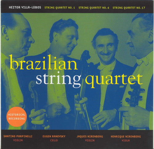Villa-lobos / Parpinelli / Brazilian String Quart - String Quartets - Music CD