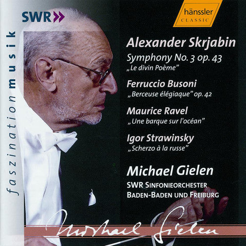 Scriabin / Gielen / Swr So Baden-baden - Symphony 3 - Music CD