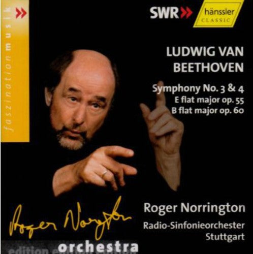 Beethoven / Norrington / Rso Stuttgart - Symphonies 3 & 4 - Music CD