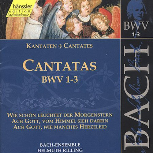 Bach / Gachinger Kantorei / Rilling - Sacred Cantatas Bwv 1-3 - Music CD