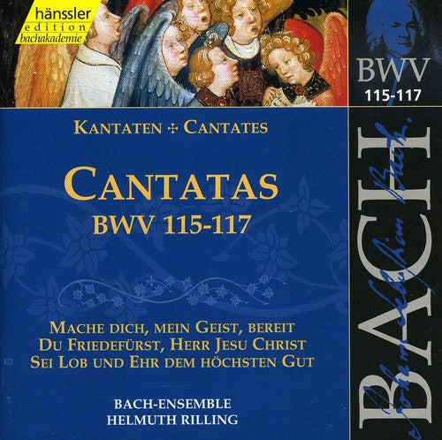 Bach / Gachinger Kantorei / Rilling - Sacred Cantatas Bwv 115-117 - Music CD