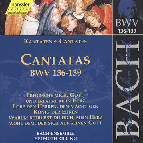 Bach / Gachinger Kantorei / Rilling - Sacred Cantatas Bwv 136-139 - Music CD