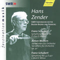 Schubert / Webern / Zender / Swr Radio So Freiburg - Symphony 1 D Major / Variations For Orchestra Op30 - Music CD