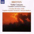 Britten / Mcaslan / Bedford / English Chamber Orch - Violin Concerto - Music CD