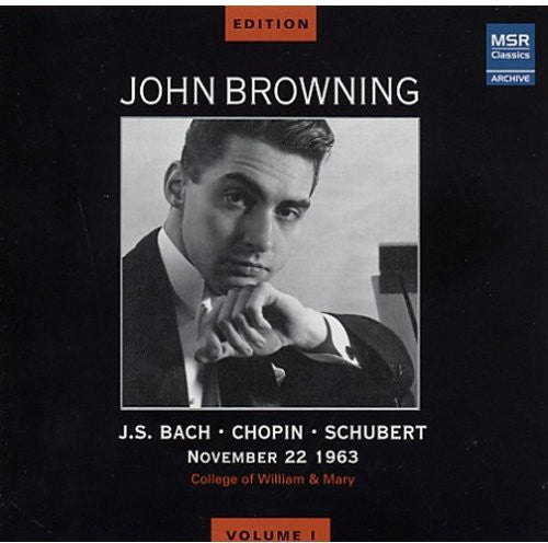 Bach Browning - John Browning Edition 1 - Music CD