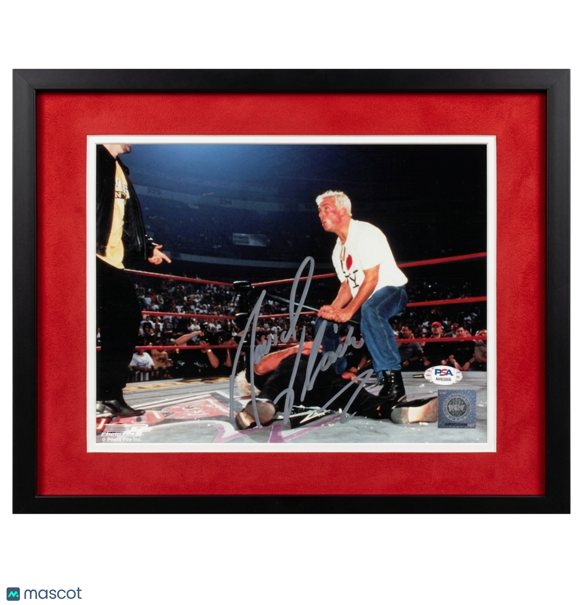 David Flair Signed Wrestling 8x10 Custom Framed Photo PSA Autographed