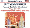 Bernstein / Quint / Bms / Alsop - Serenade Facsimile Divertimento - Music CD