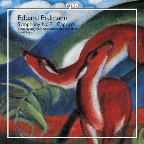 Erdmann / Bpo / Yinon - Symphony 3 Capricci 21 - Music CD