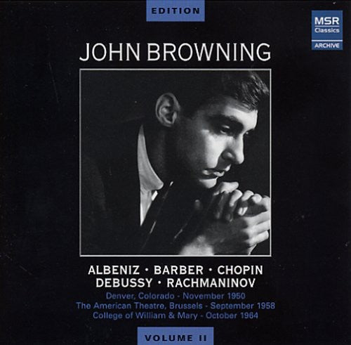 Horowitz Browning - John Browning Edition 2 - Music CD