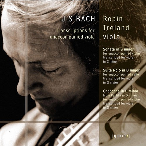 Bach / Ireland - Transcriptions For Unaccompanied Viola - Music CD