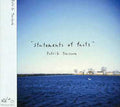 Torsson,patrik - Statements Of Facts - Music CD