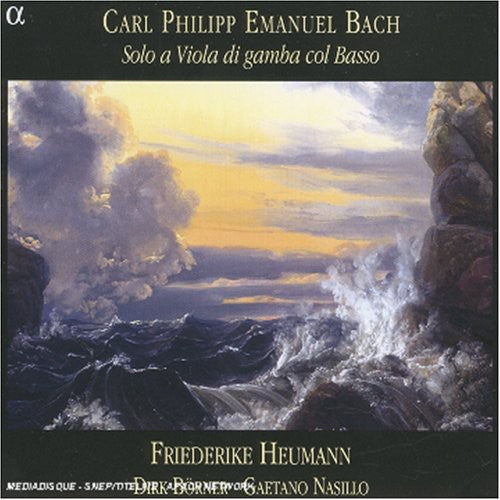 Bach,c.p.e. / Abel / Heumann - Solo A Viola Dei Gamba Col Basso - Music CD