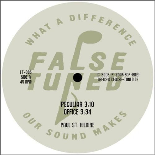 St Hilaire,paul - Peculiar - Vinyl Record