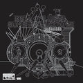 Dell & Flugel - Superstructure - Vinyl Record