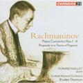 Rachmaninoff / Thomson / Scottish National Orch - Piano Concertos Nos 1-4 - Music CD