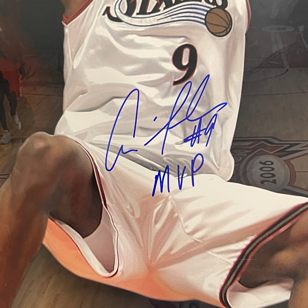 Andre Iguodala Signed 16x20 Photo PSA Philadelphia 76ers
