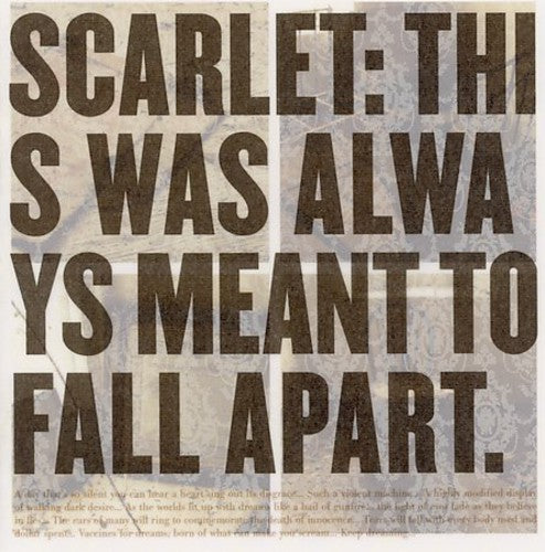 Scarlet - This Was Always Meant To Fall Apart - Music CD