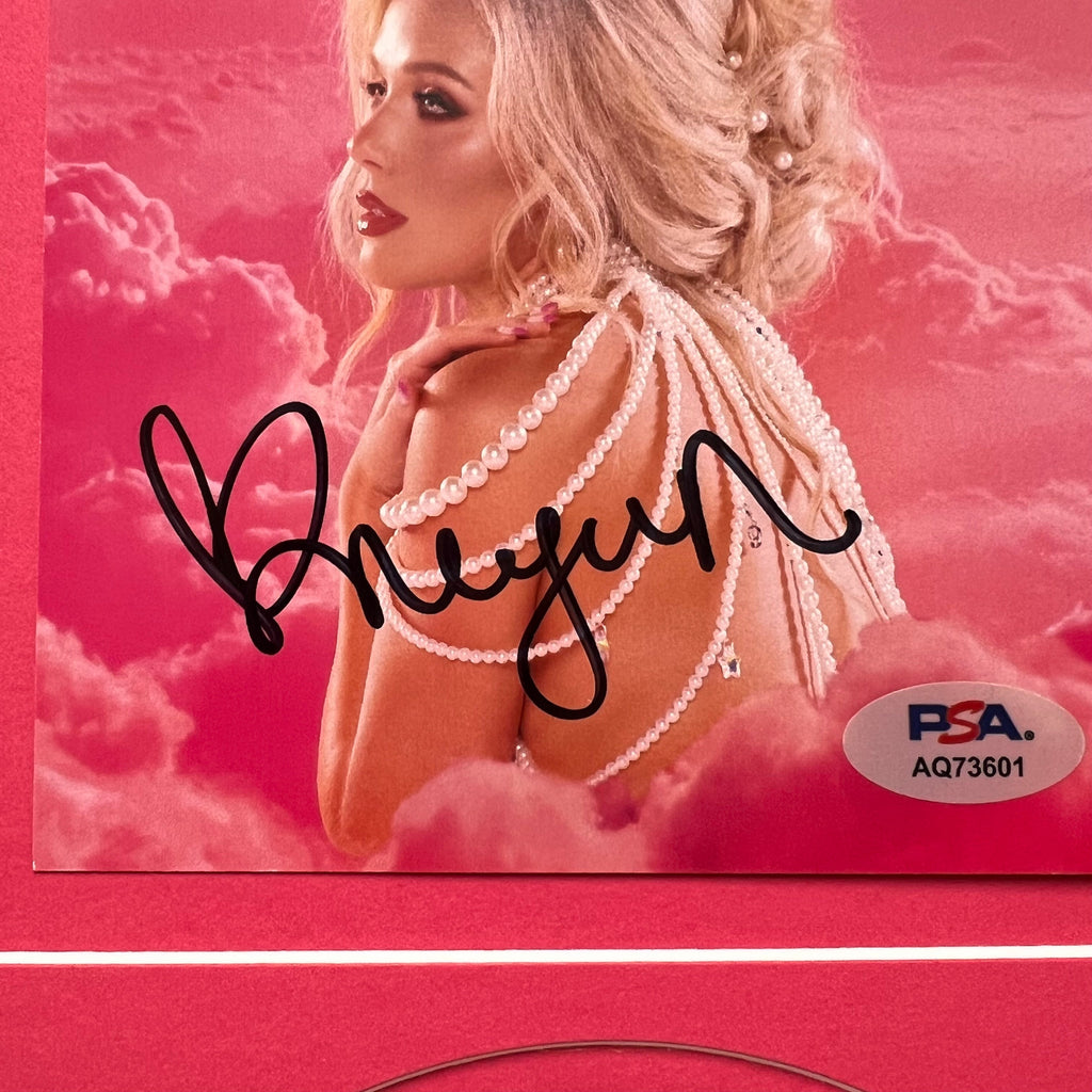 Megan Moroney Signed Framed CD Insert Cloud 9 PSA Auth