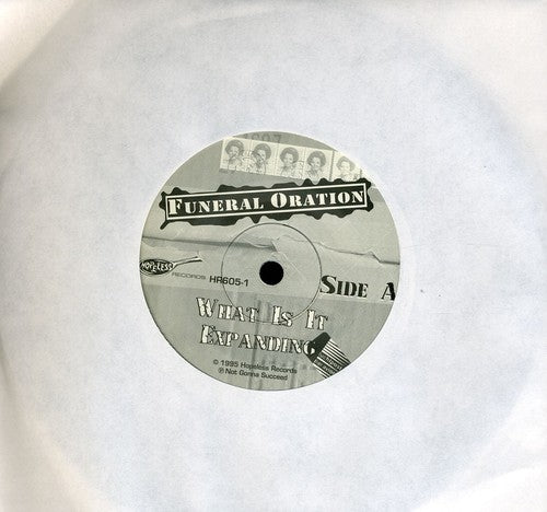 Funeral Oration - What Is It - Vinyl Record