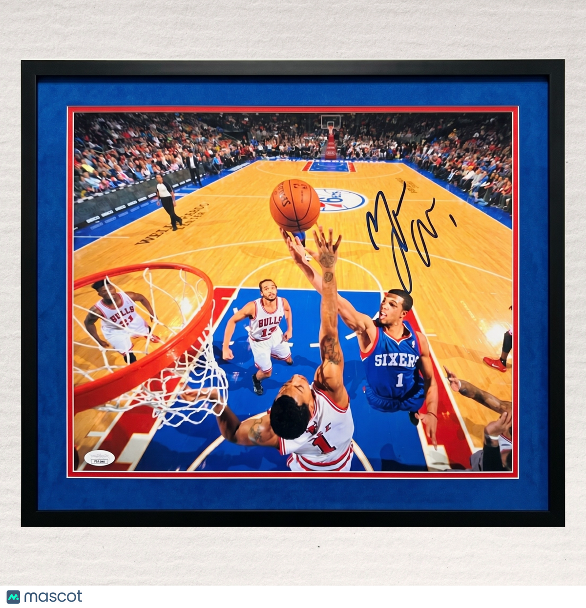 Michael Carter-Williams Philadelphia 76ers Signed 11x14 Custom Framed Photo JSA