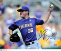 Colin Poche LSU Tigers Signed 8x10 Photo PSA