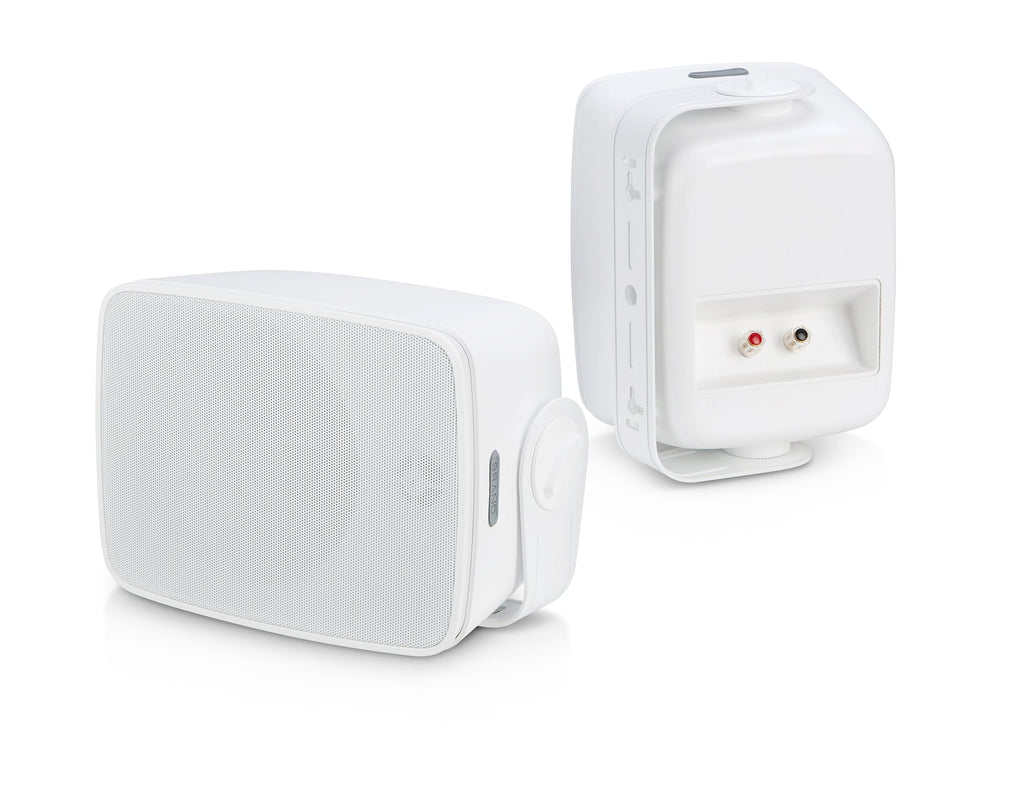 SoundPro Dual Bluetooth Weatherproof Indoor & Outdoor Wall-Mount Loudspeakers