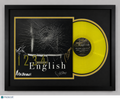 Modern English Signed Framed Vinyl 1234