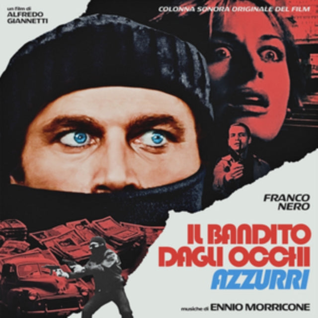 Ennio Morricone - Blue-Eyed Bandit (Il Bandito Dagli Occhi Azzurri) Ost (Blue LP Vinyl) (Rsd) & Exorcist Ii: The Heretic (Blood Red With Black Splatter LP Vinyl) (Ams Exclusive)