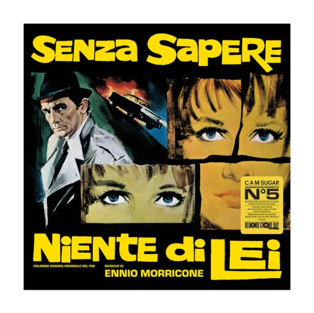 Blue-Eyed Bandit (Il Bandito Dagli Occhi Azzurri) Ost (Blue LP Vinyl) (Rsd) & Senza Sapere Niente Di Lei (Yellow LP Vinyl) & Morricone Segreto Songbook (1962-1973) (2LP)