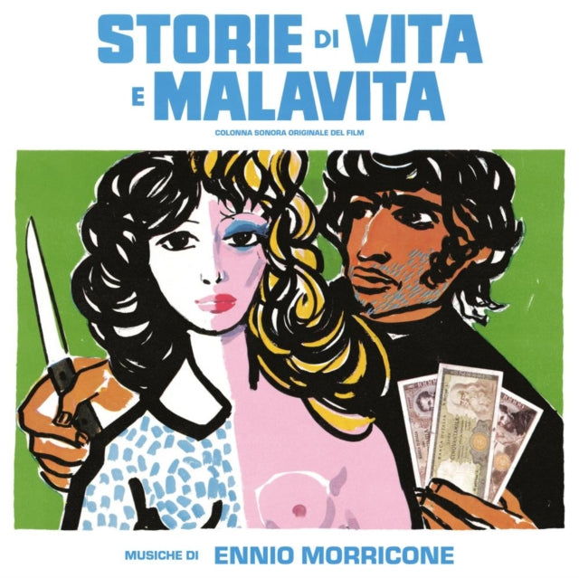 Ennio Morricone - Blue-Eyed Bandit (Il Bandito Dagli Occhi Azzurri) Ost & L’Ultimo Treno Della Notte (Yellow LP Vinyl) & Storie Di Vita E Malavita (Colonna Sonora Originale Del Film)