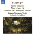 Mozart / Nishizaki / Loeb - Violin Sonatas No 15 & 16 - Music CD