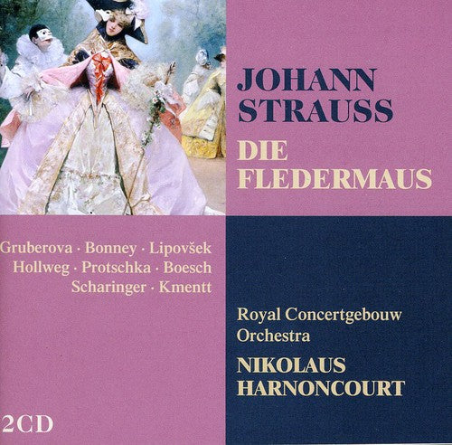 Strauss J / Gruberova / Rco / Harnoncourt - Strauss J: Die Fledermaus (complete) - Music CD