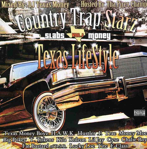 Country Trap Starz 1: Texas Lifestyle / Various - Country Trap Starz 1: Texas Lifestyle / Various - Music CD