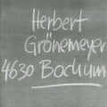 Groenemeyer,herbert - 4630 Bochum - Music CD
