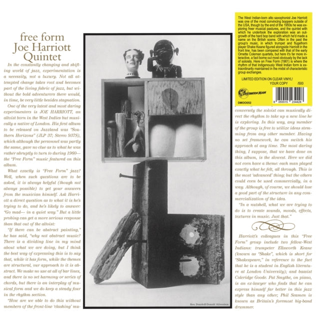 Joe Quintet Harriott - Free Form - LP Vinyl