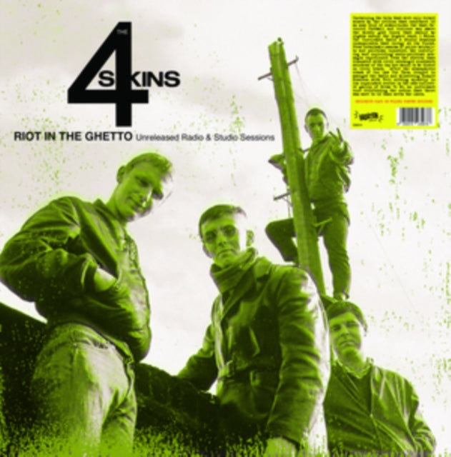 4 Skins - Riot In The Ghetto: Unreleased Radio & Studio Sessions - LP Vinyl