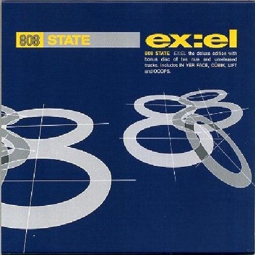 808 State Excel (Limited Edition, Blue Colored Vinyl) [Import] (2 Lp's) Vinyl Record