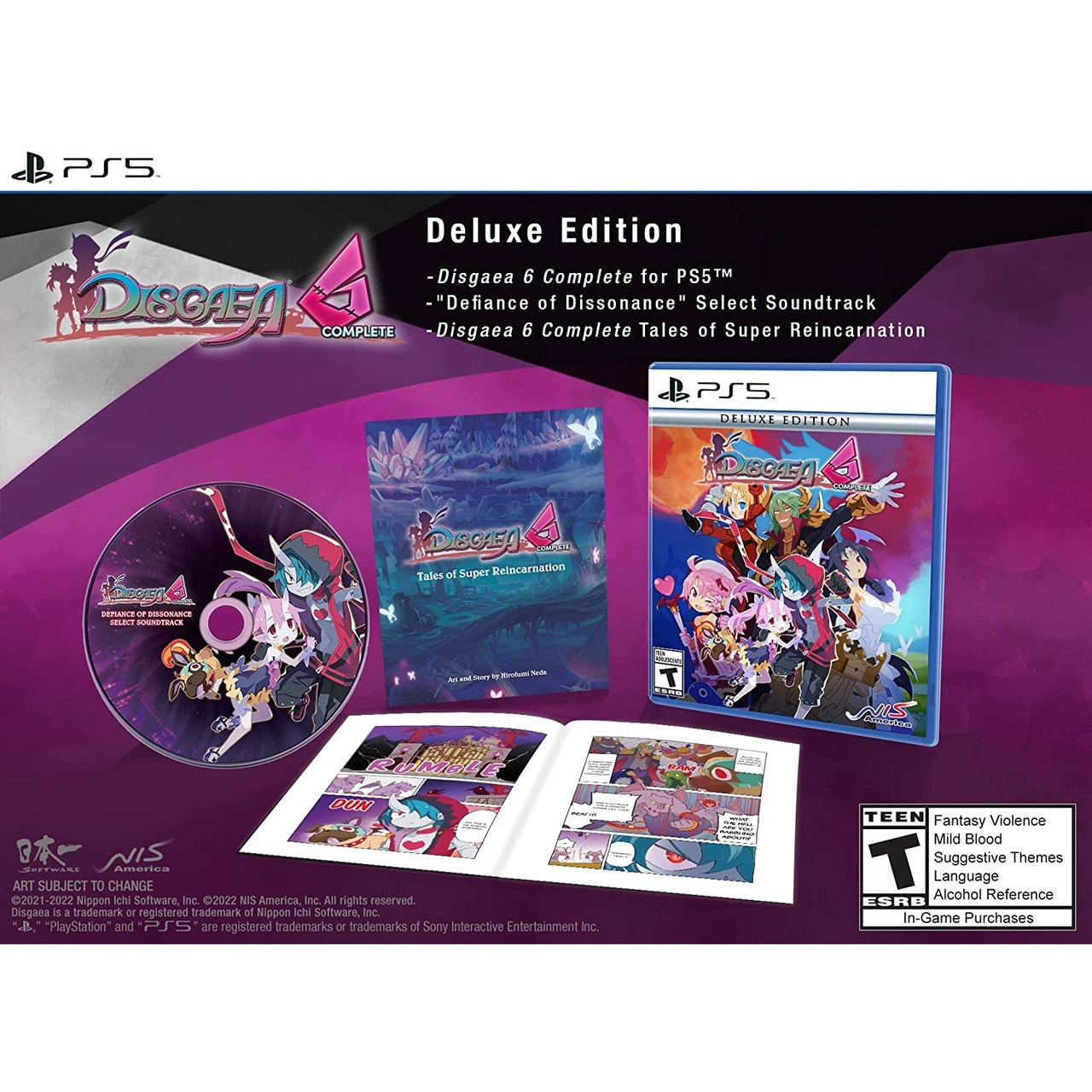 Koei Tecmo - Disgaea 6 Complete: Deluxe Edition - PS5