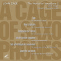 Cage,john / Krieger - Cage Of Saxophones 2 - Music CD